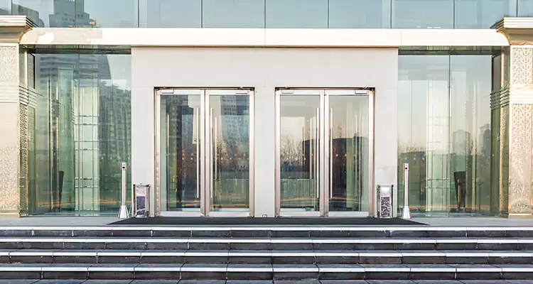 Automatic Sliding Storefront Doors Replacement in Tarpon Springs, FL