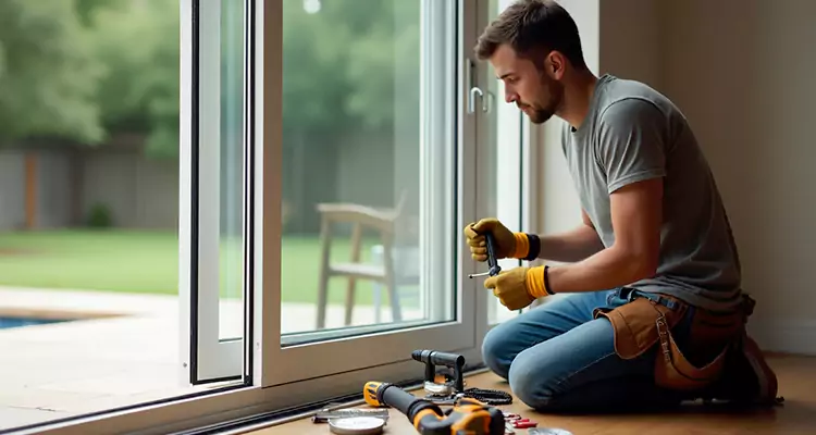 Squeaky Sliding Patio Doors in Tarpon Springs, FL