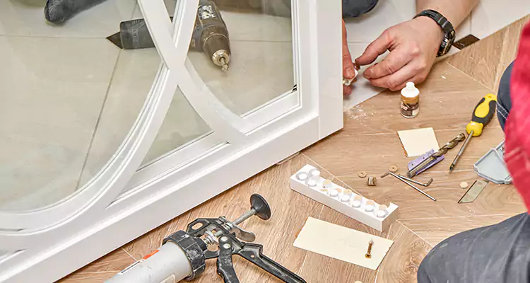 Interior Patio Door Casing Repair in Tarpon Springs, FL